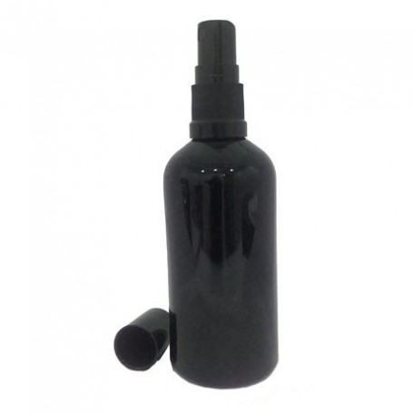 Flacon de 100 ml avec pulvérisateur en verre