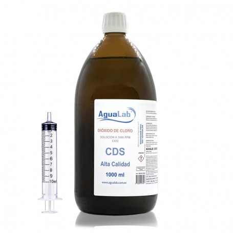 Verre de dioxyde de chlore 1000 ml