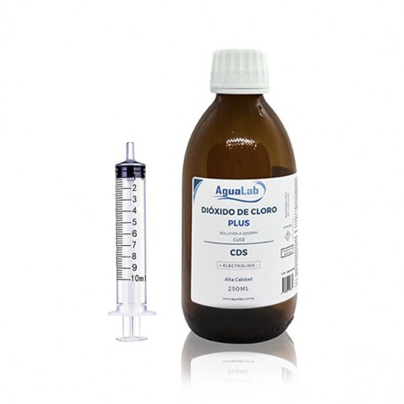 Dioxyde de Chlore PLUS Verre 250ml (C.D.S. - C.D.I.)