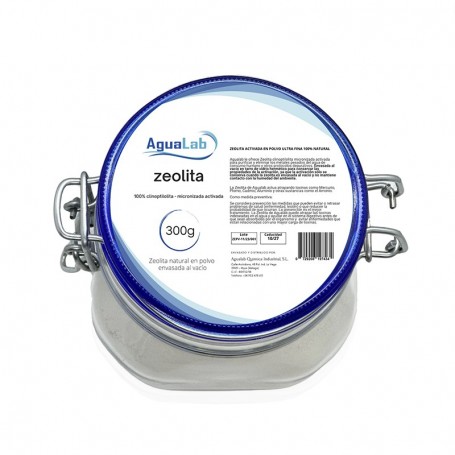 Poudre de Zéolite Clinoptilolite Activée Sous Vide - Agualab