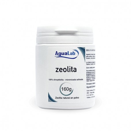 Zéolithe Clinoptilolite en poudre HAUTE QUALITÉ - 160g AGUALAB